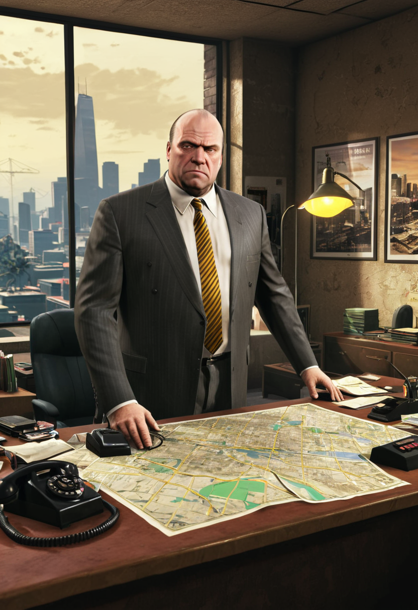 Jefe criminal de estrategia